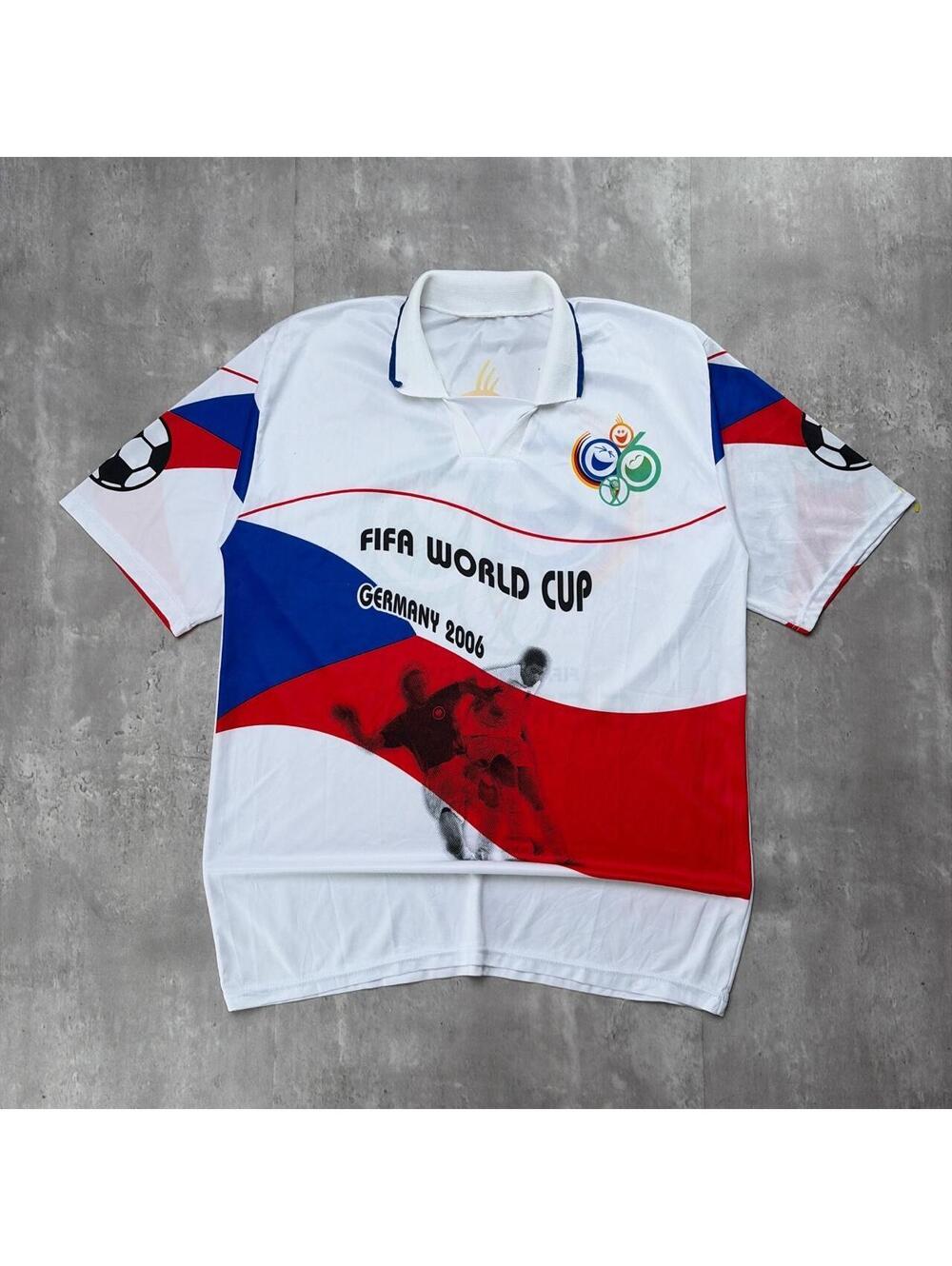 Vintage Germany 2006 FIFA World Cup Soccer Jersey Polo Shirt